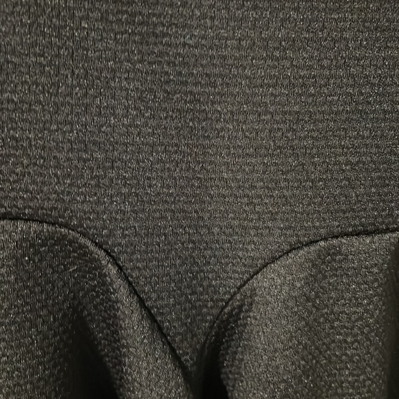 Jessica Simpson Black Leighton Fit & Flare Ruffle Mini Skirt - Picture 5 of 8